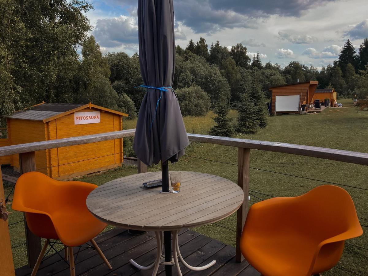 Gasthaus Starp debesīm un zemi Krāslava Exterior foto